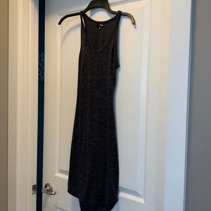 Wilfred Free Aritzia Grey Open Back Tank Dress